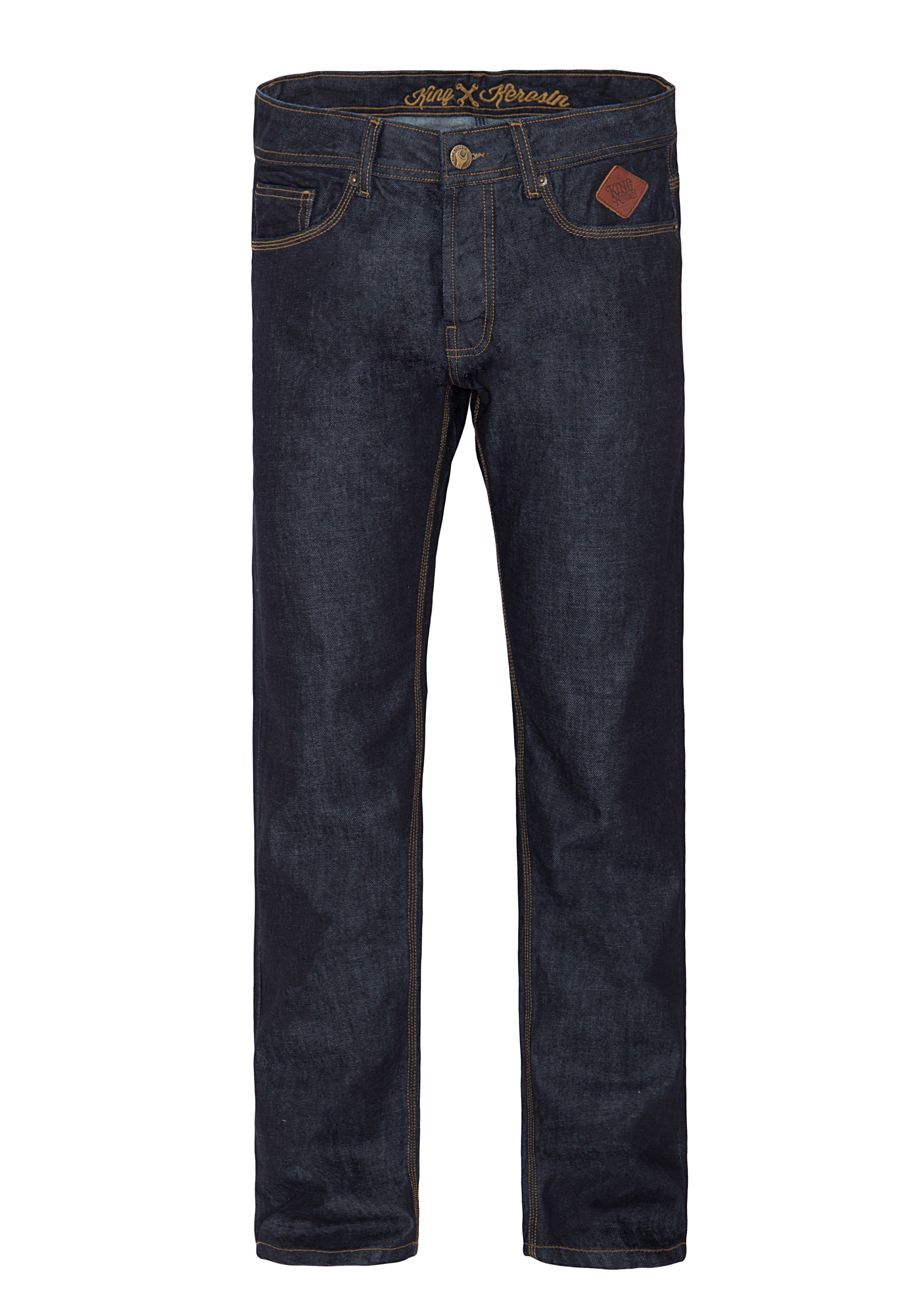 King Kerosin Regular Fit Jeans mit Logo-Patch Robin 40/34
