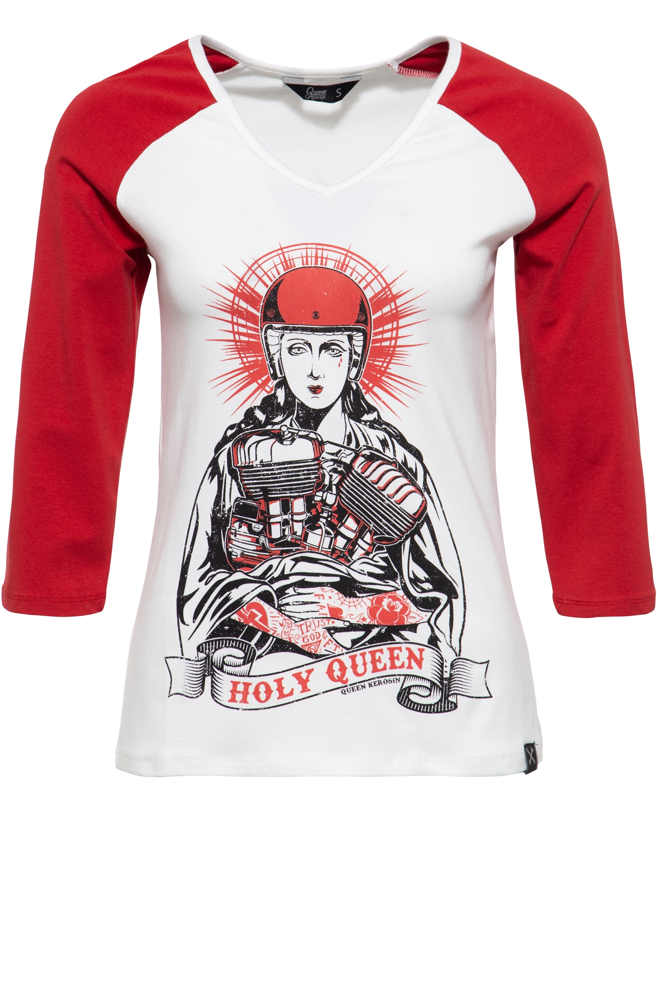 Queen Kerosin 3/4-Sleeve Shirt - Holy Queen M