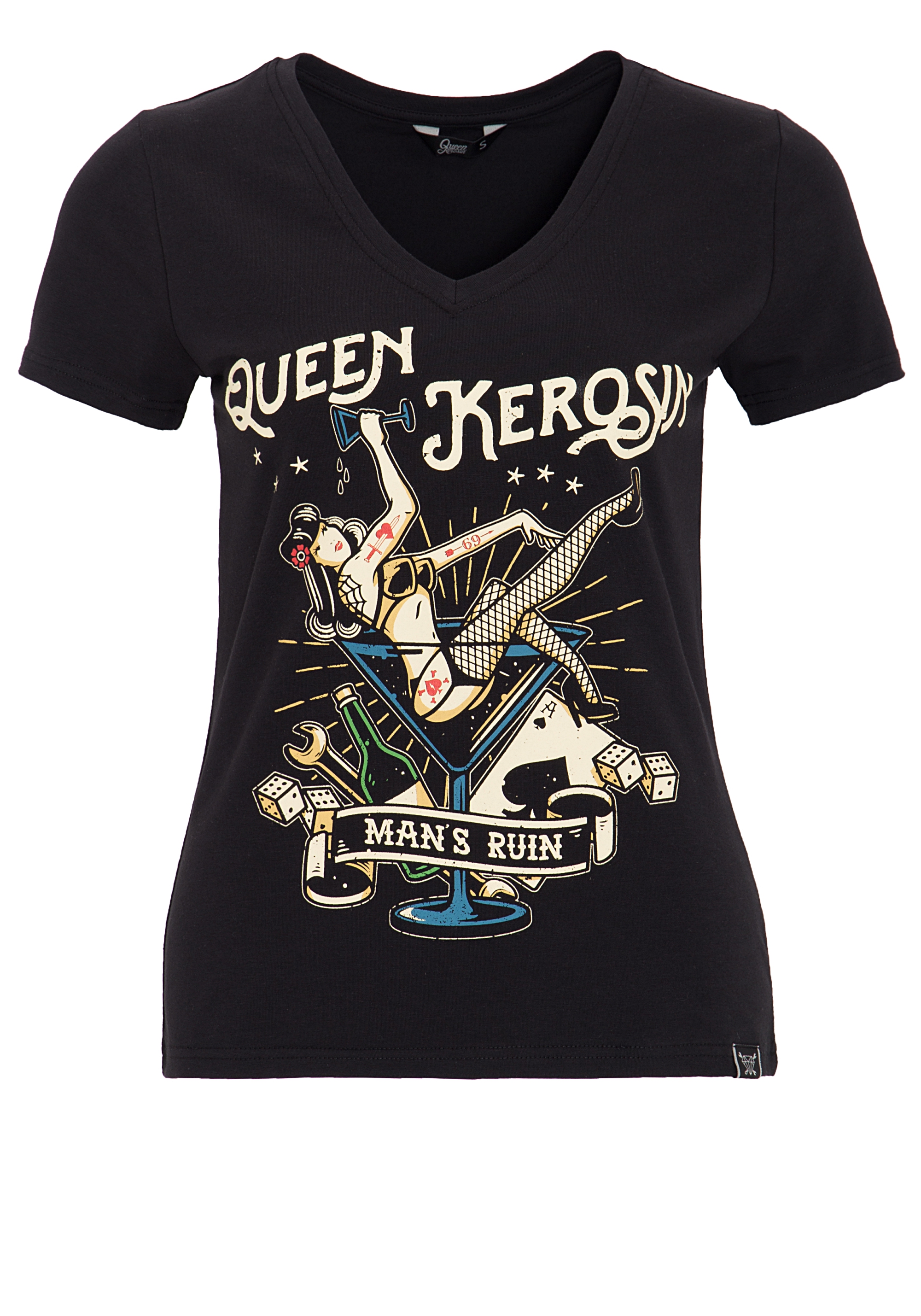 Queen Kerosin T-Shirt - Man´s Ruin XL