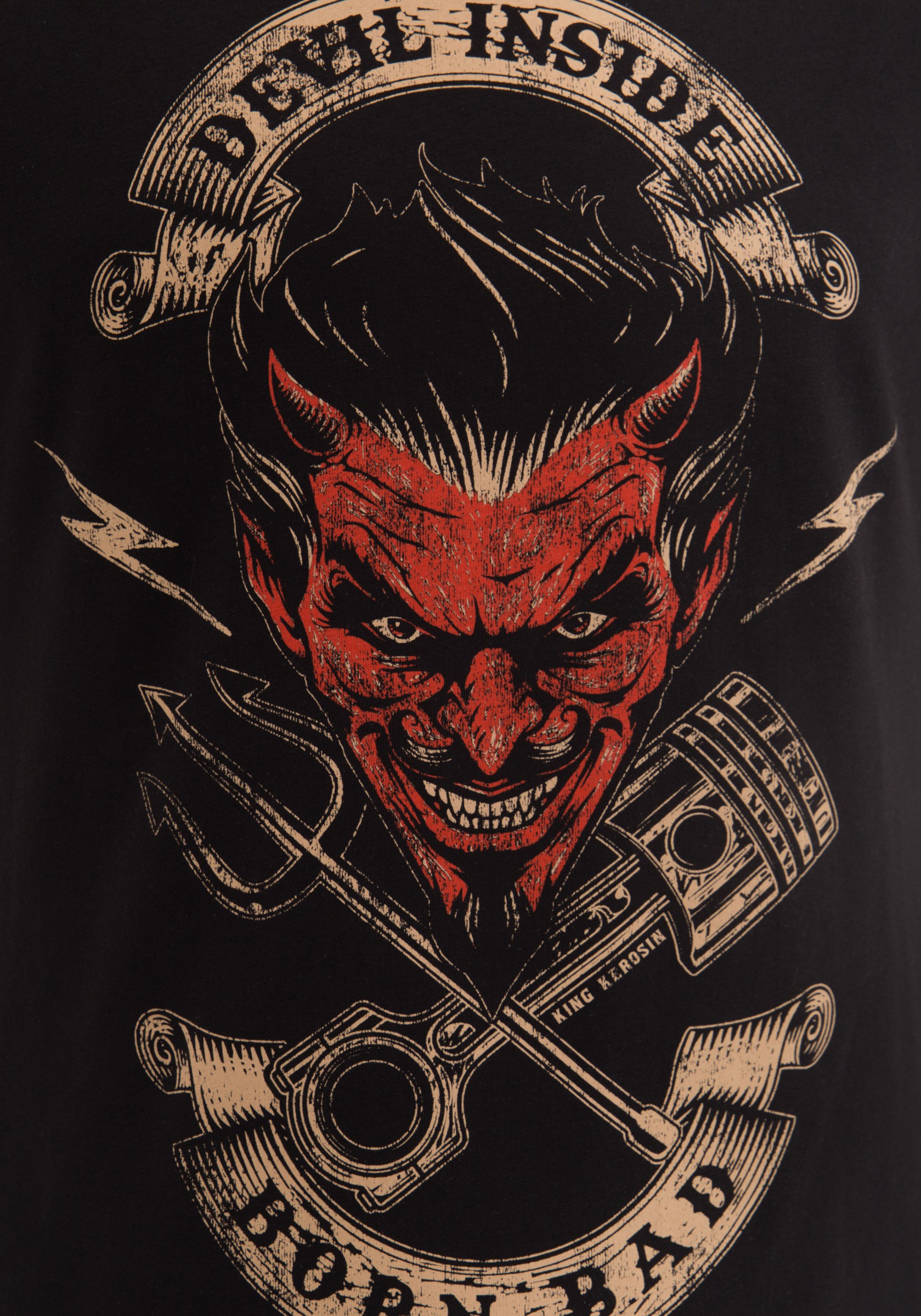 King Kerosin T-Shirt - Devil Inside L