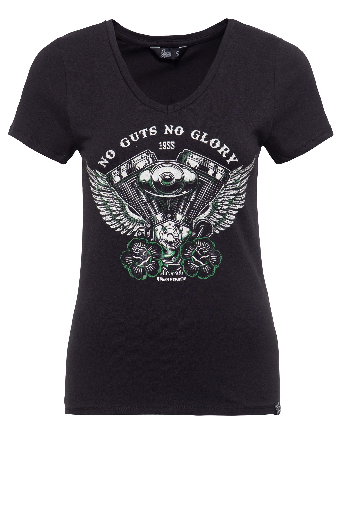 Queen Kerosin T-Shirt - No Guts No Glory S
