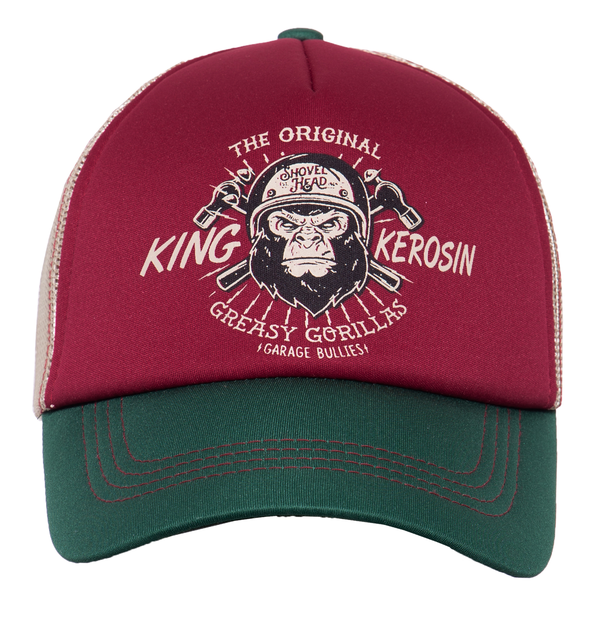 King Kerosin Trucker Cap mit Netzeinsatz - Greasy Gorillas