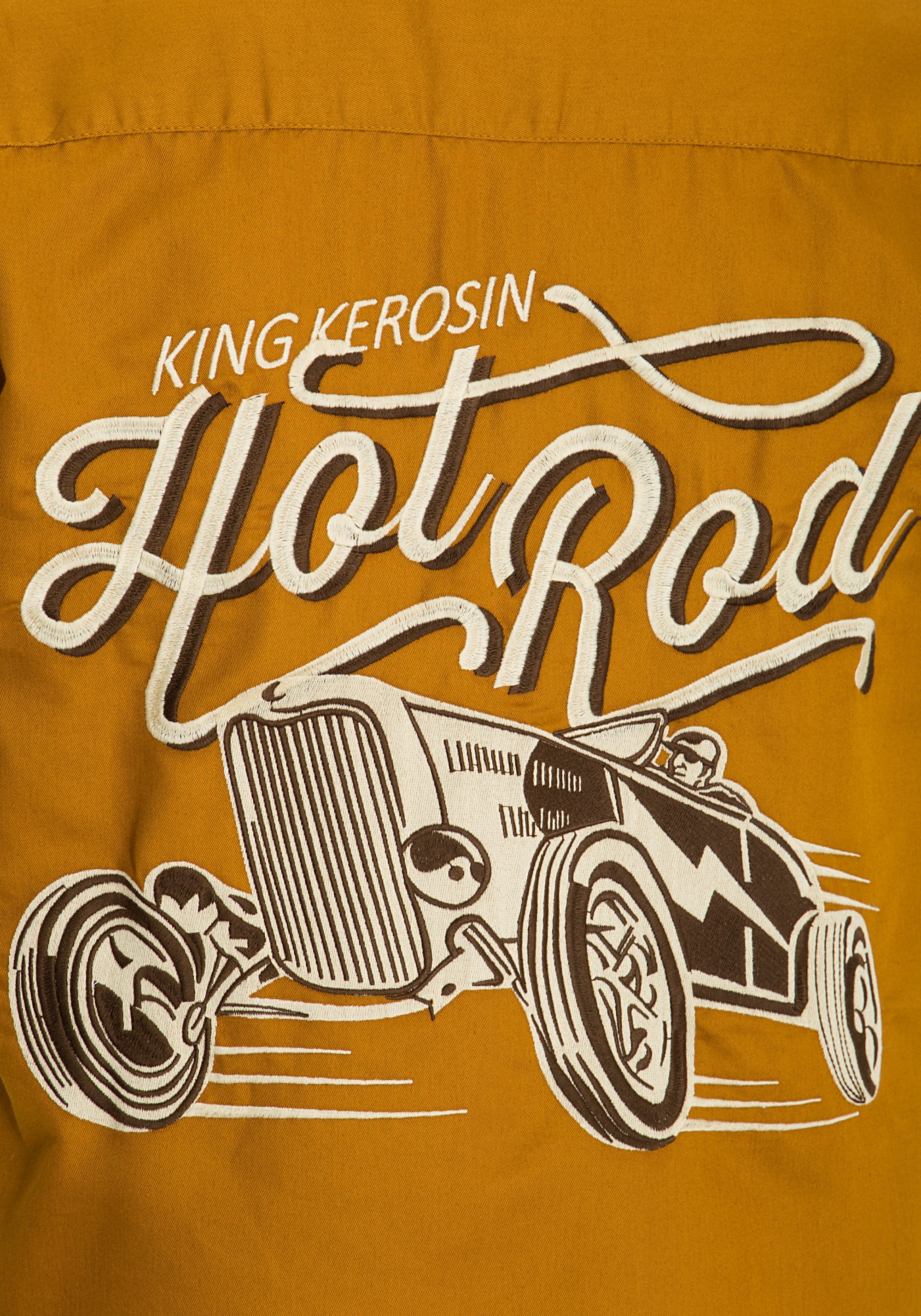King Kerosin Kurzarmhemd - Hot Rod S