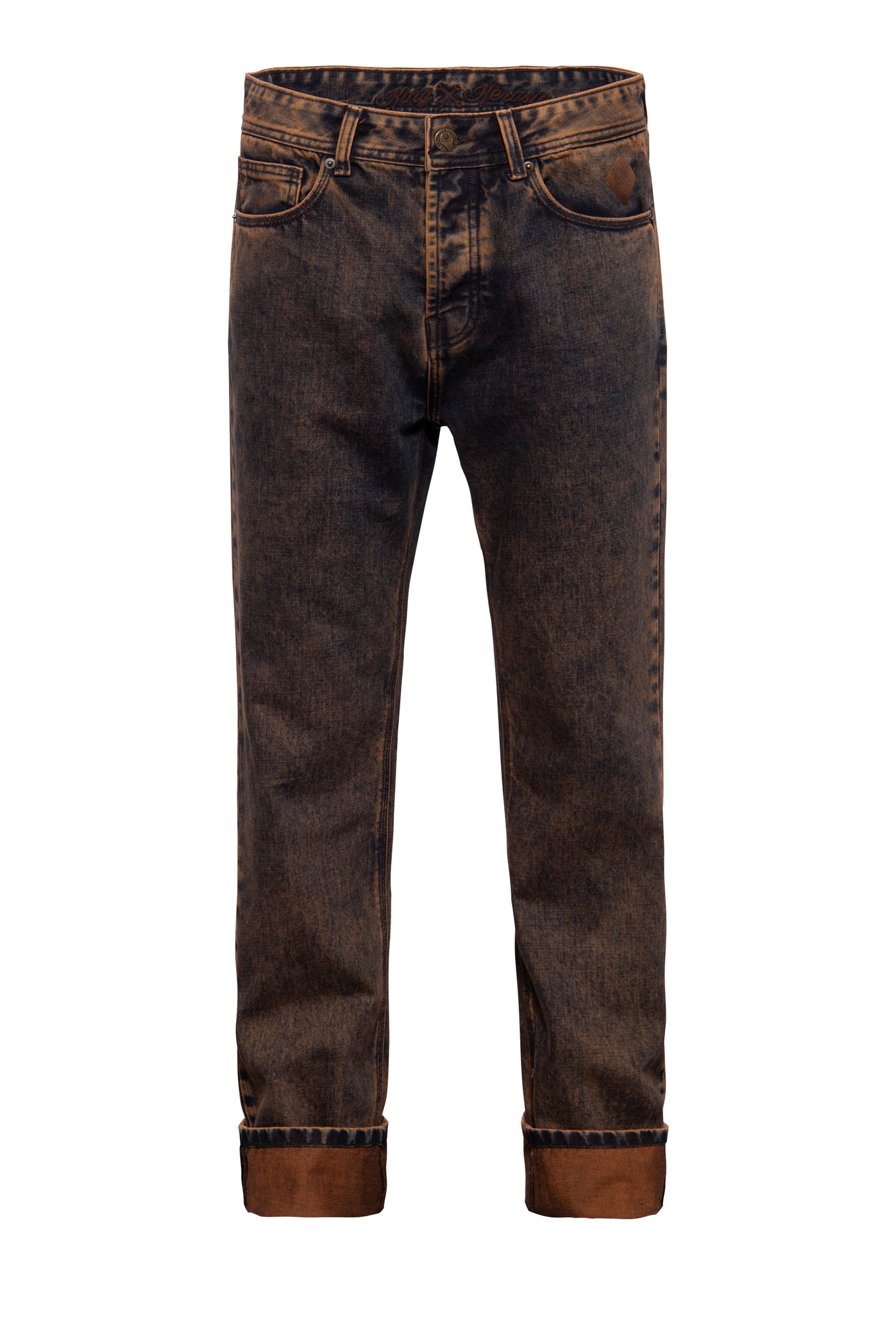 King Kerosin 5-Pocket Jeans Dirt Washed - Scott 32/32