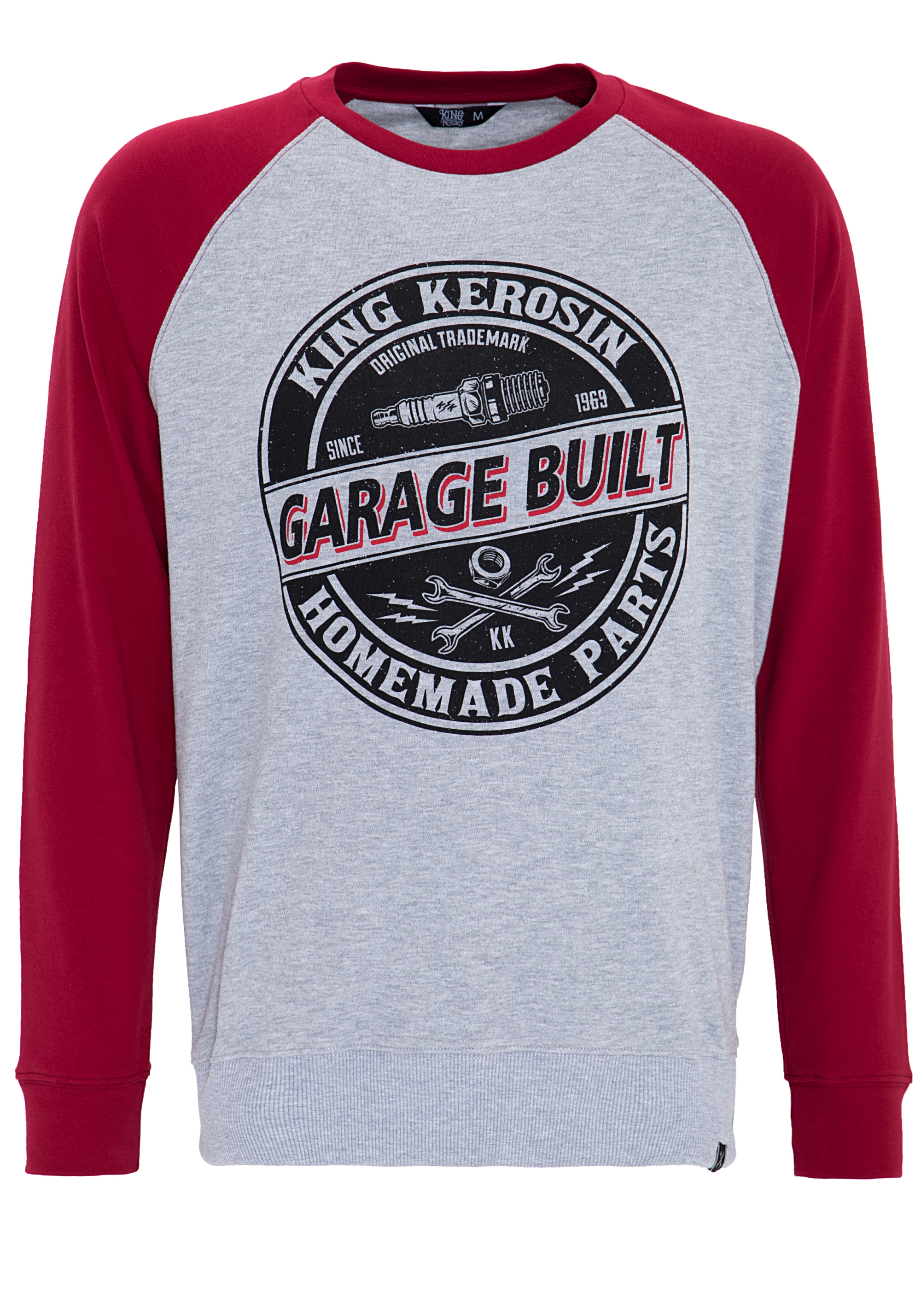 King Kerosin Langarmshirt - Garage Built XXL