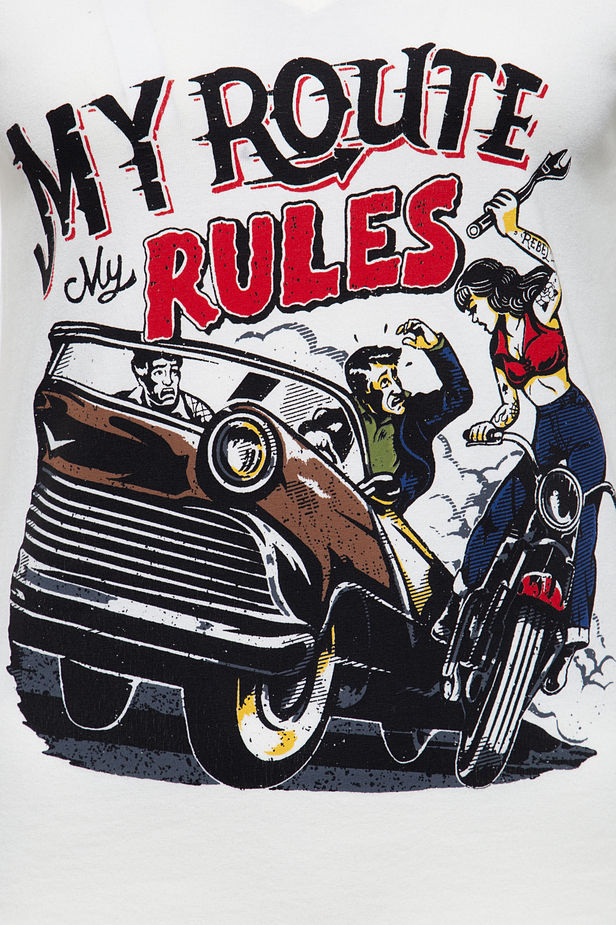 Queen Kerosin T-Shirt - My Route My Rules XL