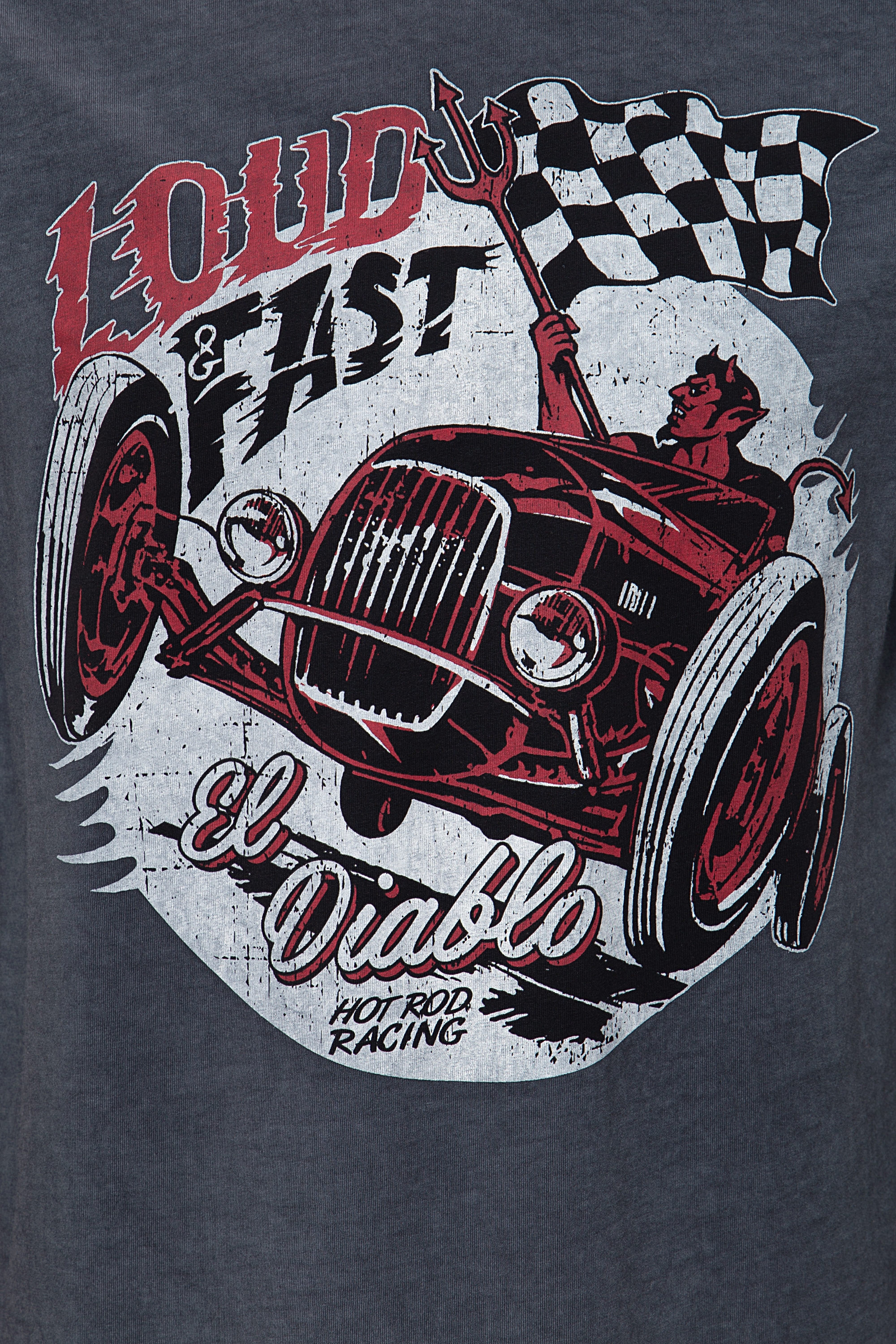 King Kerosin T-Shirt - Loud & Fast L