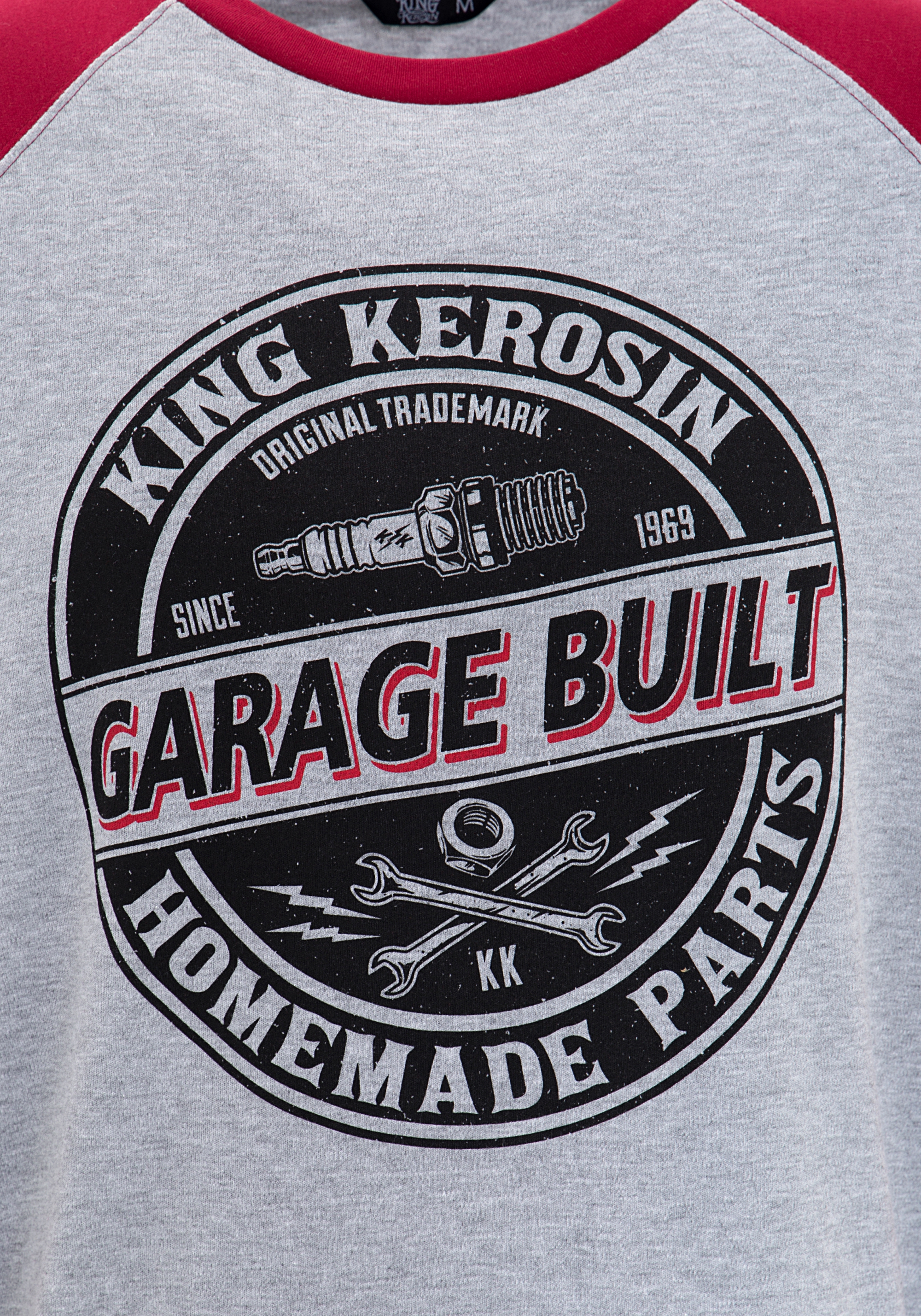 King Kerosin Langarmshirt - Garage Built XXL