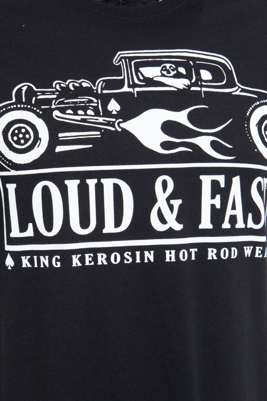 King Kerosin T-Shirt - Loud & Fast S