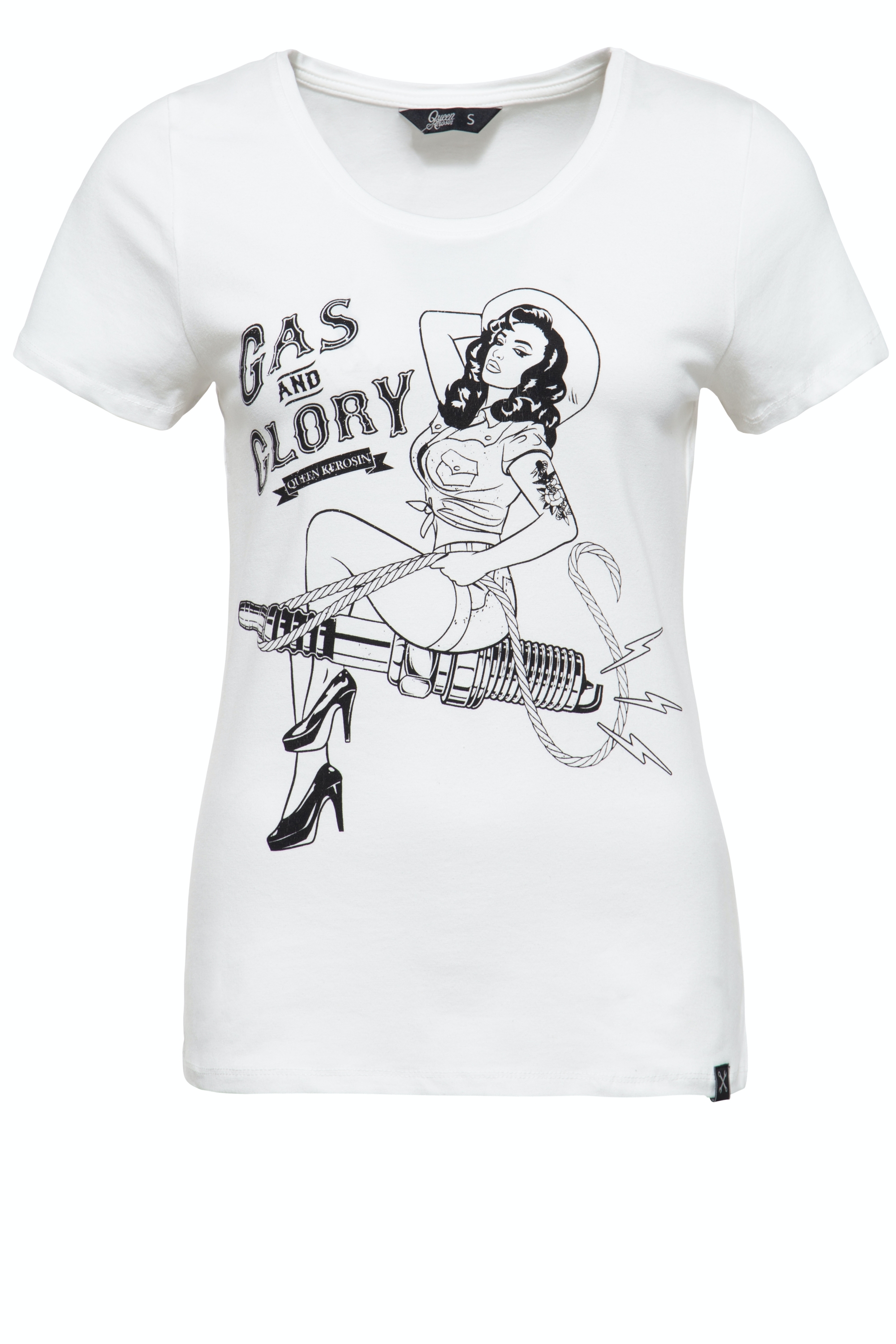 Queen Kerosin T-Shirt Gas & Glory S